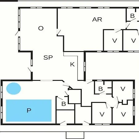 Casa de Férias 5 Star In Ålbæk